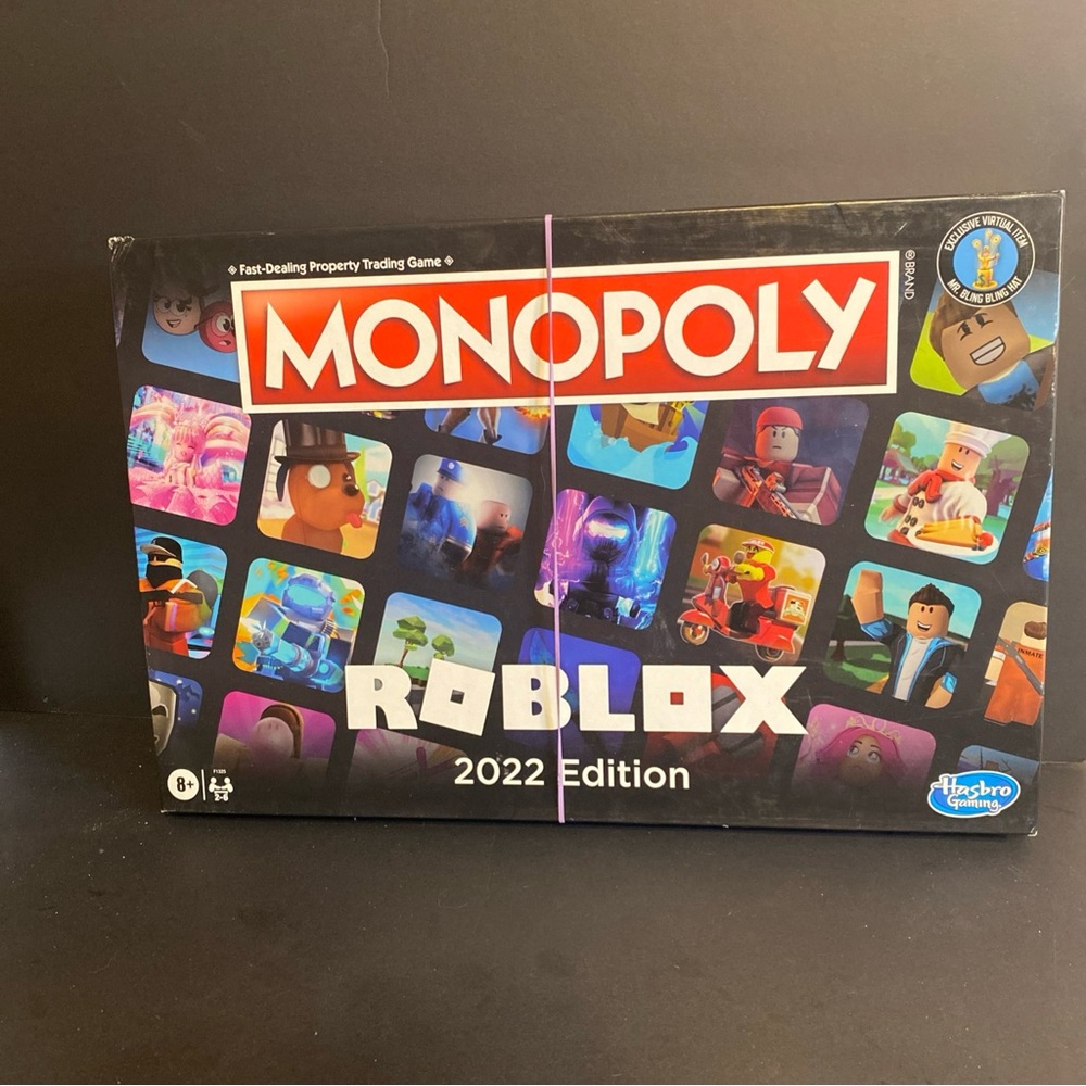 Monopoly Roblox 2022 Edition Board Game Night Classic Strategy‎ Rare, COMPLETE